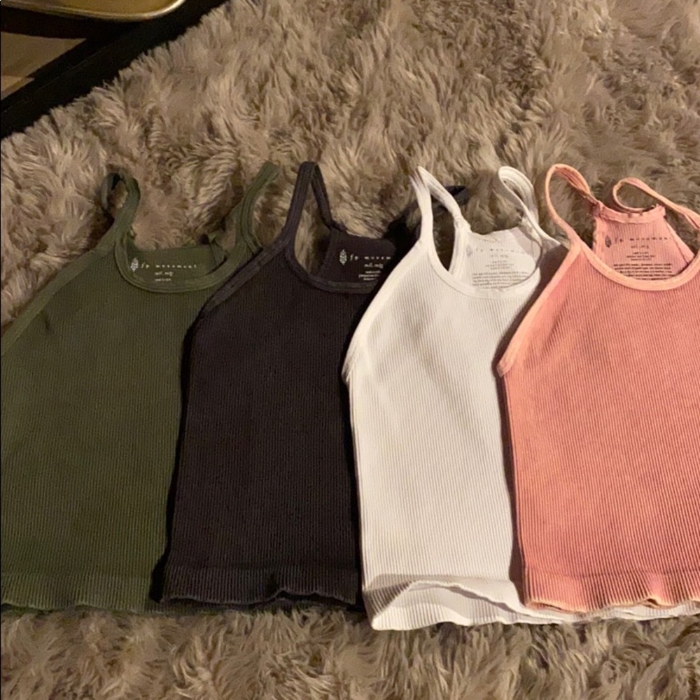🌺free people Happiness run long tank - Picture 4 of 17